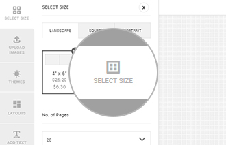 Select Photo Book Size