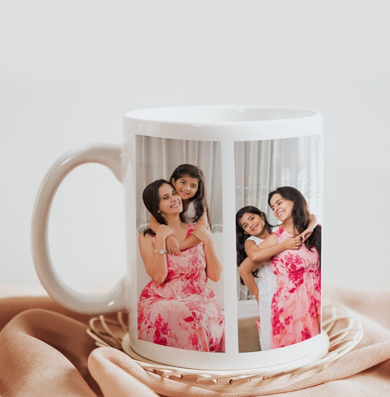 Custom Collage Photo Mugs